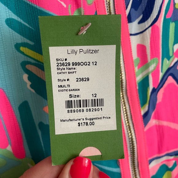 Size 12 Lilly Pulitzer Dress New w/ tags - Picture 3 of 6